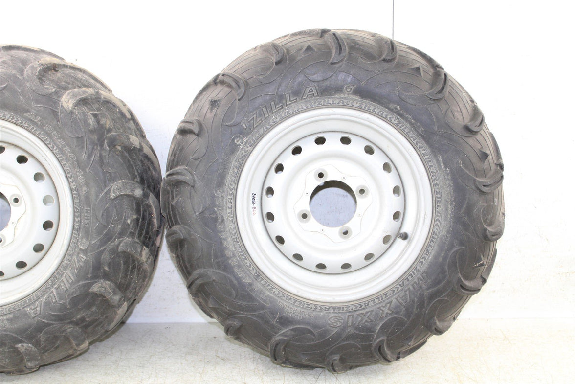 2011 Kawasaki Brute Force 750 4x4 Rear Wheel Set Rims