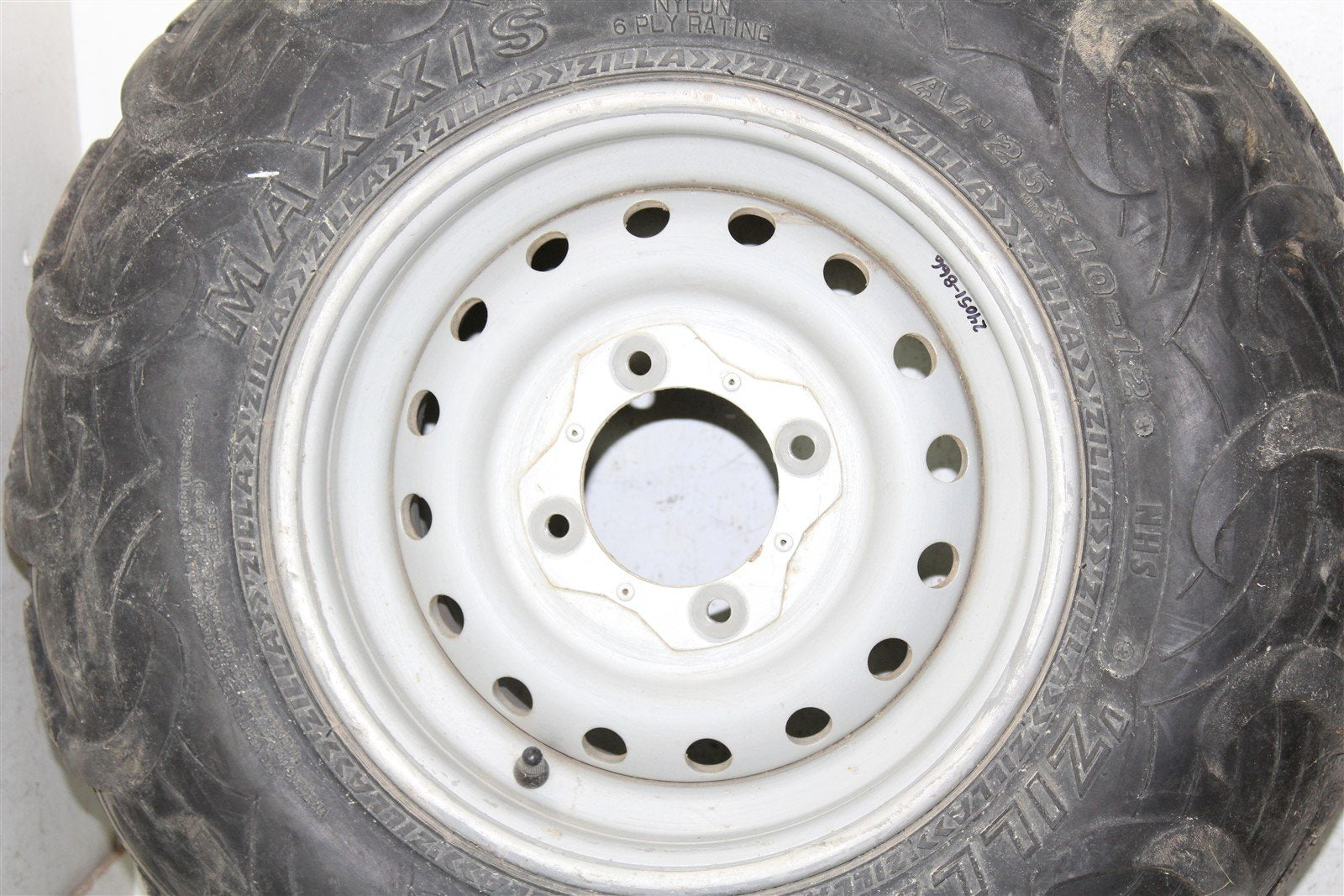 2011 Kawasaki Brute Force 750 4x4 Rear Wheel Set Rims