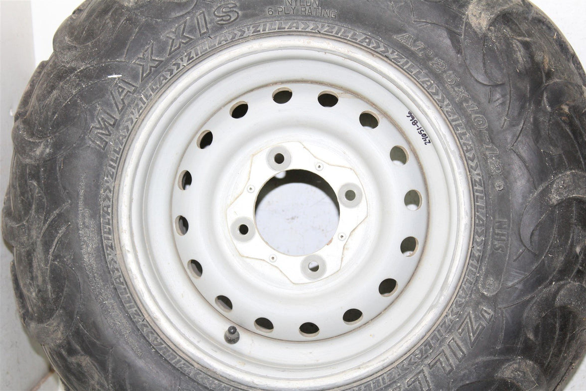 2011 Kawasaki Brute Force 750 4x4 Rear Wheel Set Rims