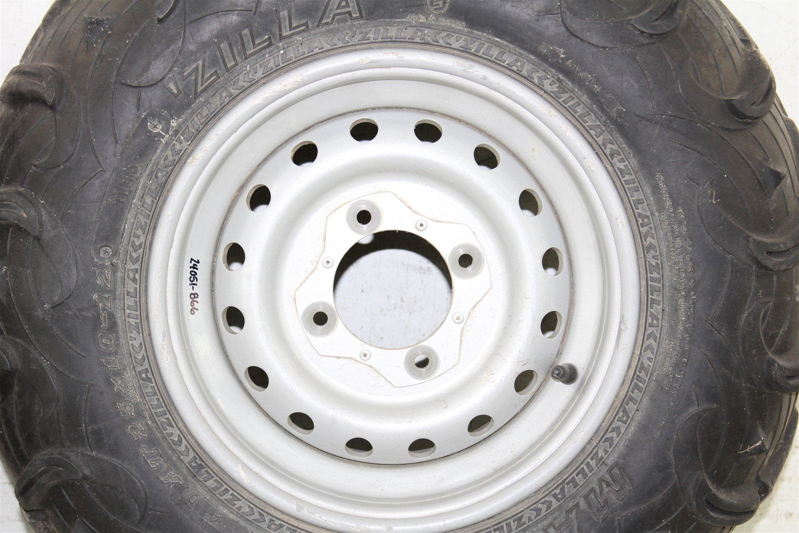 2011 Kawasaki Brute Force 750 4x4 Rear Wheel Set Rims