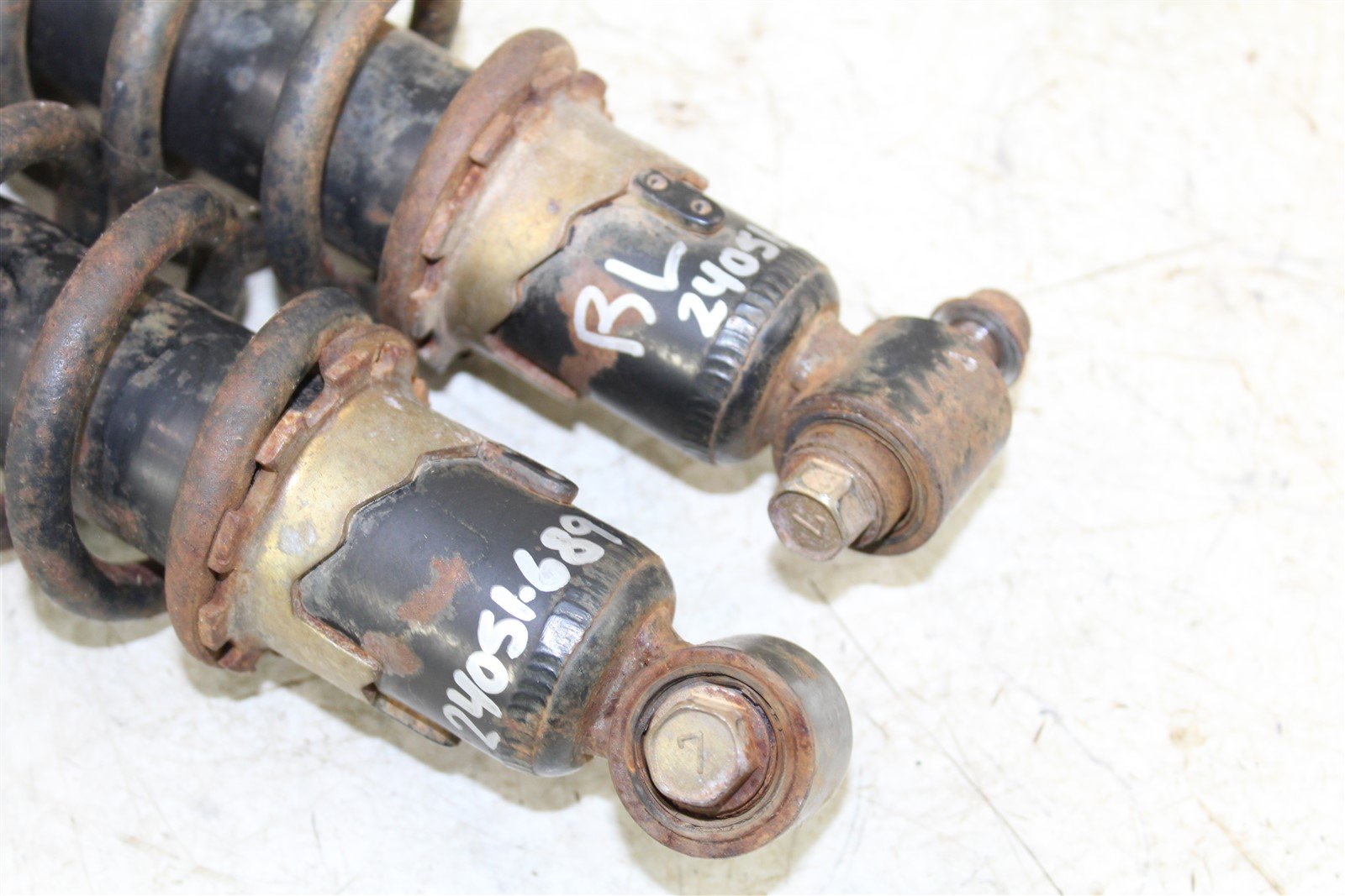 2006 Kawasaki Brute Force 750 4x4 Rear Shocks Spring Absorber Left Right