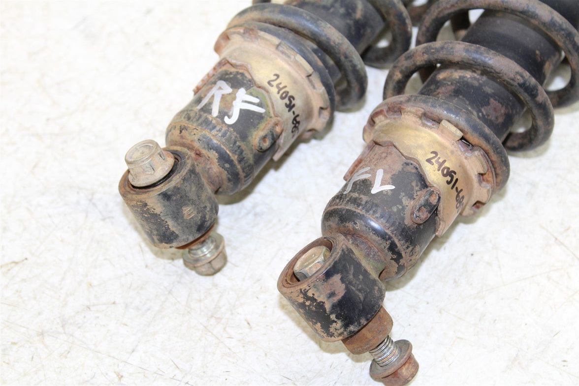 2006 Kawasaki Brute Force 750 4x4 Front Shocks Spring Absorber Left Right