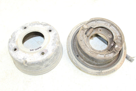 1999 Suzuki Quadrunner LT 250 4x4 Rear Brake Drum Backing Plate Panel