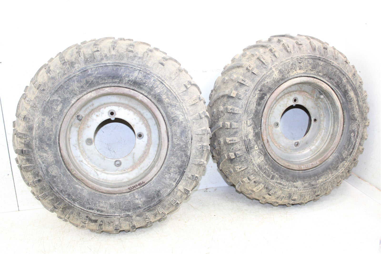 1999 Suzuki Quadrunner LT 250 4x4 Front Wheel Set Rims