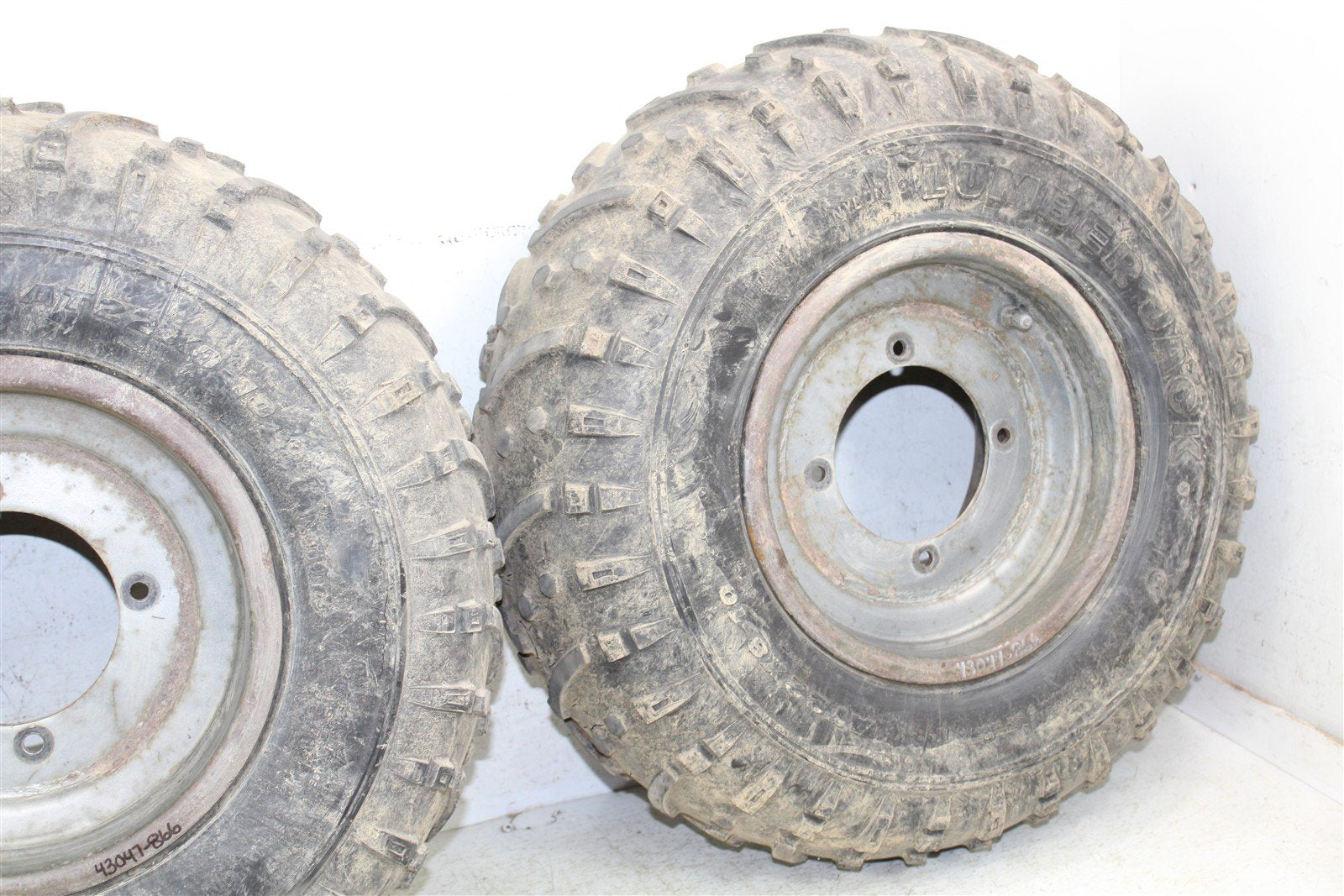 1999 Suzuki Quadrunner LT 250 4x4 Front Wheel Set Rims