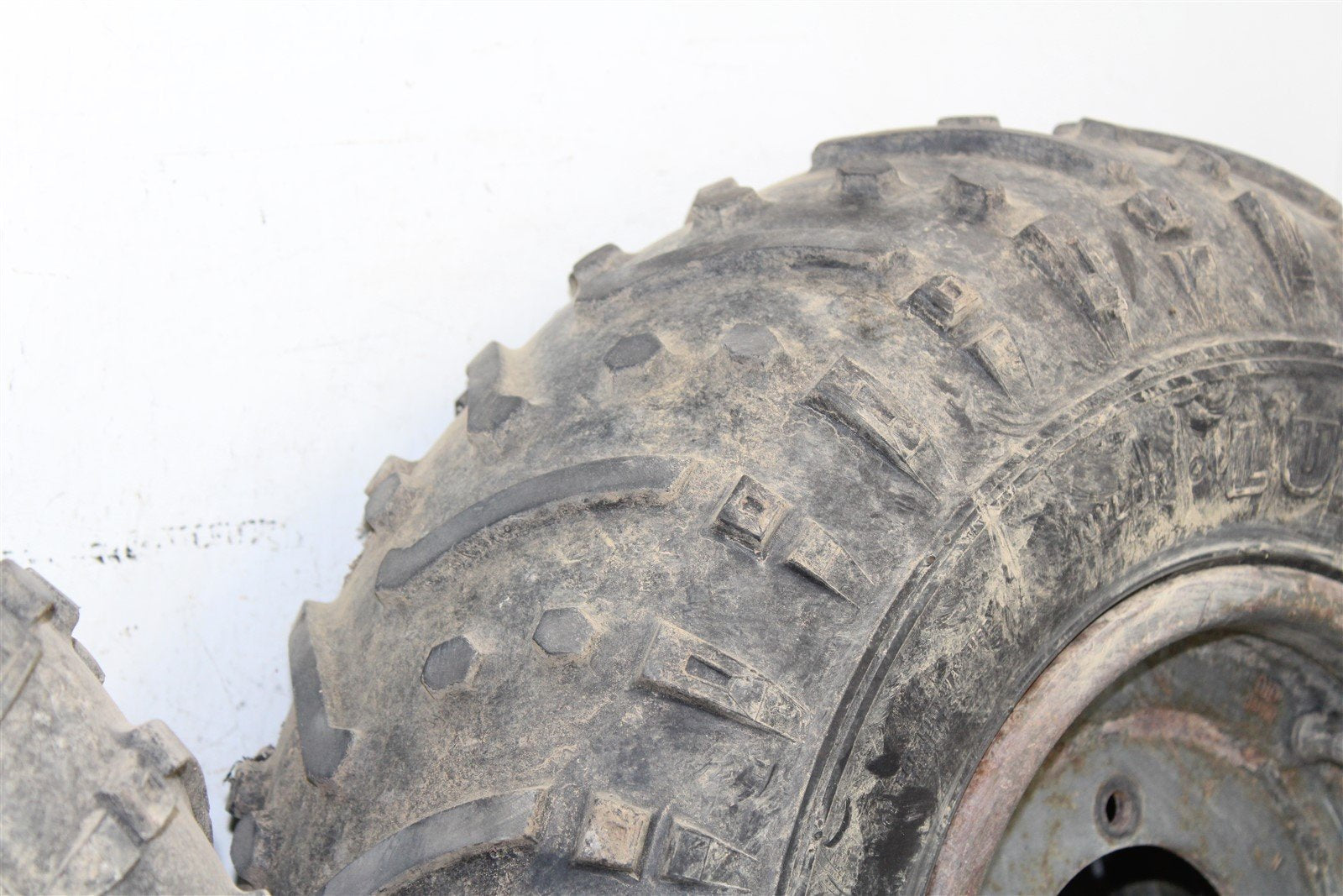 1999 Suzuki Quadrunner LT 250 4x4 Front Wheel Set Rims
