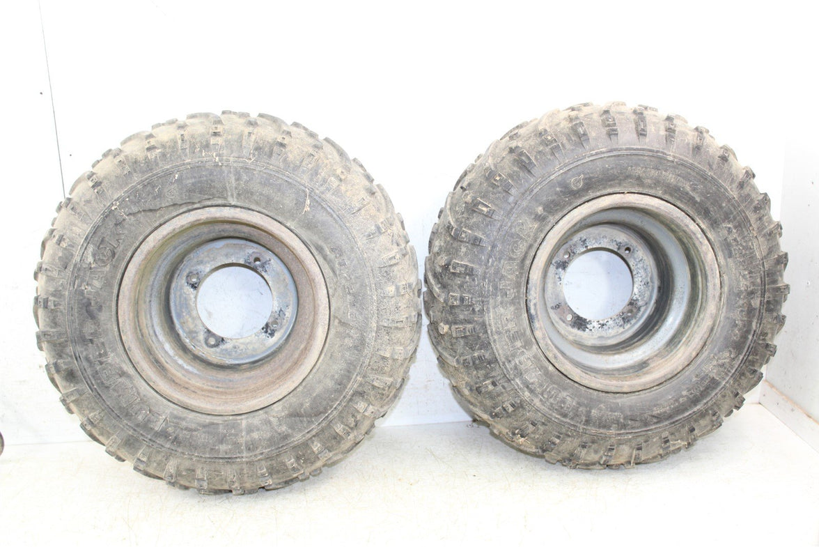 1999 Suzuki Quadrunner LT 250 4x4 Front Wheel Set Rims