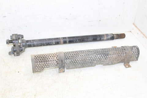 1999 Suzuki Quadrunner LT 250 4x4 Front Drive Shaft w/ Guard & Rubber Cushion