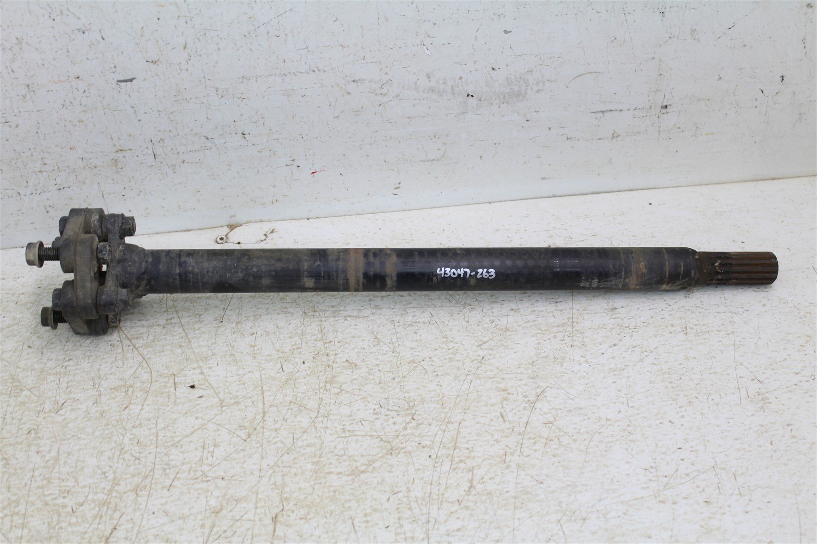 1999 Suzuki Quadrunner LT 250 4x4 Front Drive Shaft w/ Guard & Rubber Cushion
