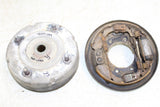 1999 Suzuki Quadrunner LT 250 4x4 Front Right Brake Drum Backing Plate Panel Hub