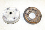 1999 Suzuki Quadrunner LT 250 4x4 Front Left Brake Drum Backing Plate Panel Hub