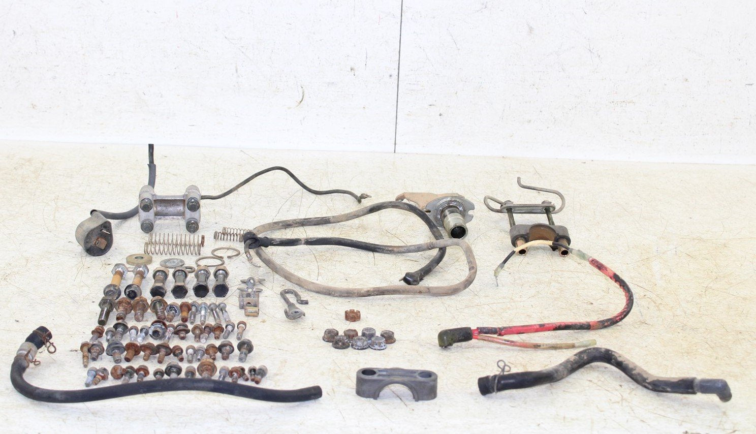 1994 Yamaha Timberwolf 250 Chassis Bolt Kit Hardware Wire Hose Clamp Coil Spring