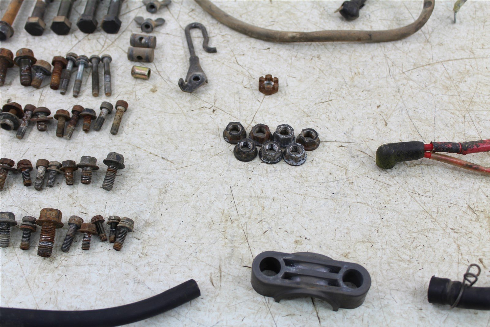 1994 Yamaha Timberwolf 250 Chassis Bolt Kit Hardware Wire Hose Clamp Coil Spring