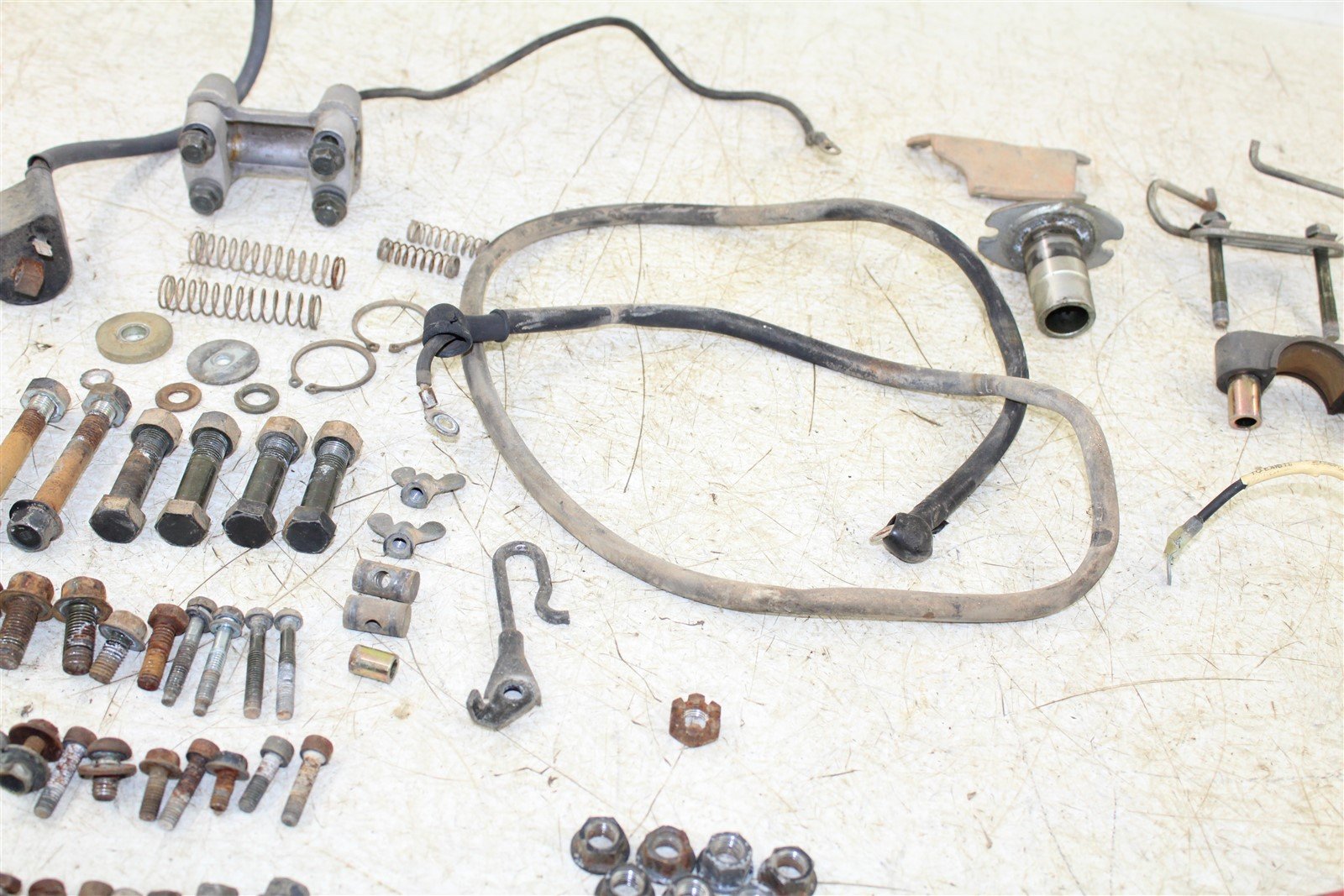 1994 Yamaha Timberwolf 250 Chassis Bolt Kit Hardware Wire Hose Clamp Coil Spring