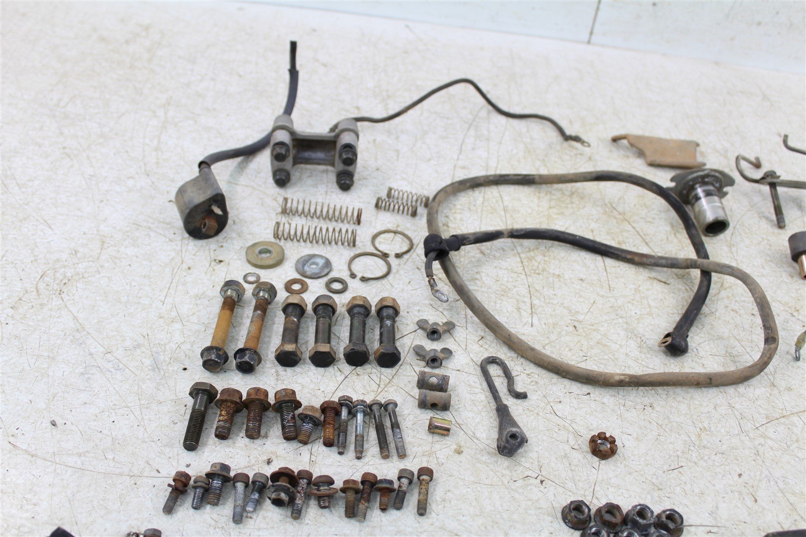 1994 Yamaha Timberwolf 250 Chassis Bolt Kit Hardware Wire Hose Clamp Coil Spring