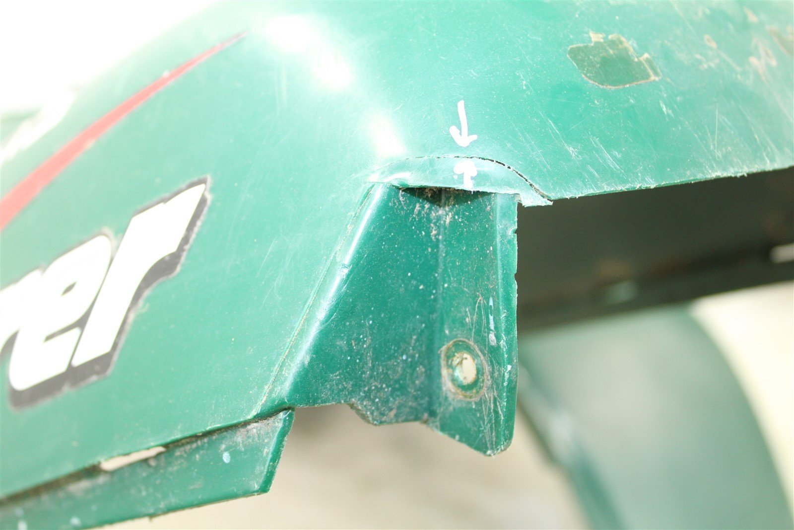1996 Polaris Xplorer 300 4x4 Front Fender Plastic