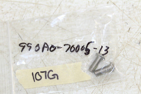 NOS Genuine Suzuki Windshield Bolt 6x16 VL 800 1500 NEW 990A0-70005-013 QTY:2