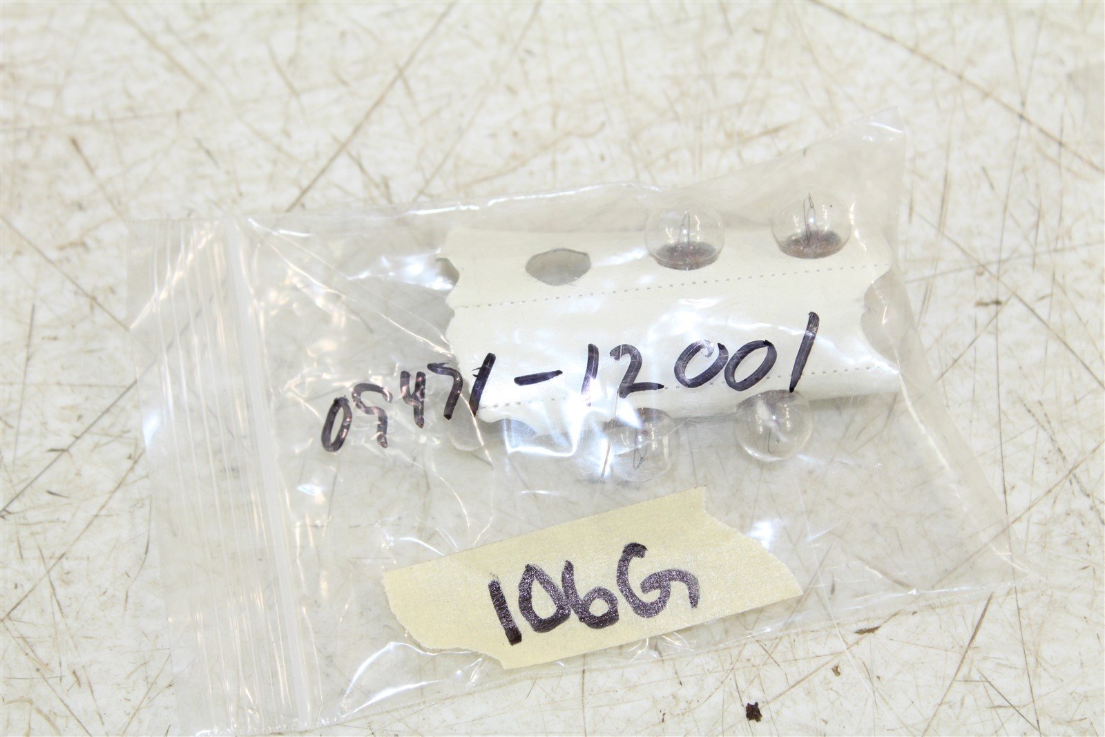 NOS Suzuki Speedometer Indicator Bulb GS 1100 1000 850 450 NEW 09471-12001 QTY:4