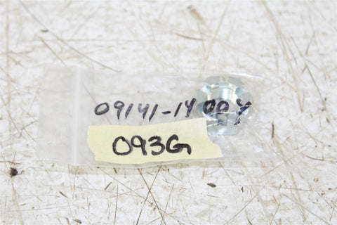 NOS GENUINE SUZUKI TM RM GT550L FZ FA SWING ARM PIVOT NUT 14MM 09141-14004 NEW