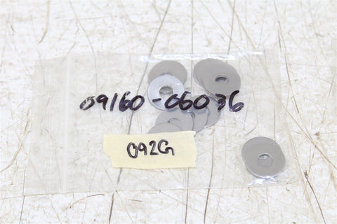 New OEM Suzuki Washer GSX 1300 600 750 VL1500 VS1400 09160-06036 QTY:13
