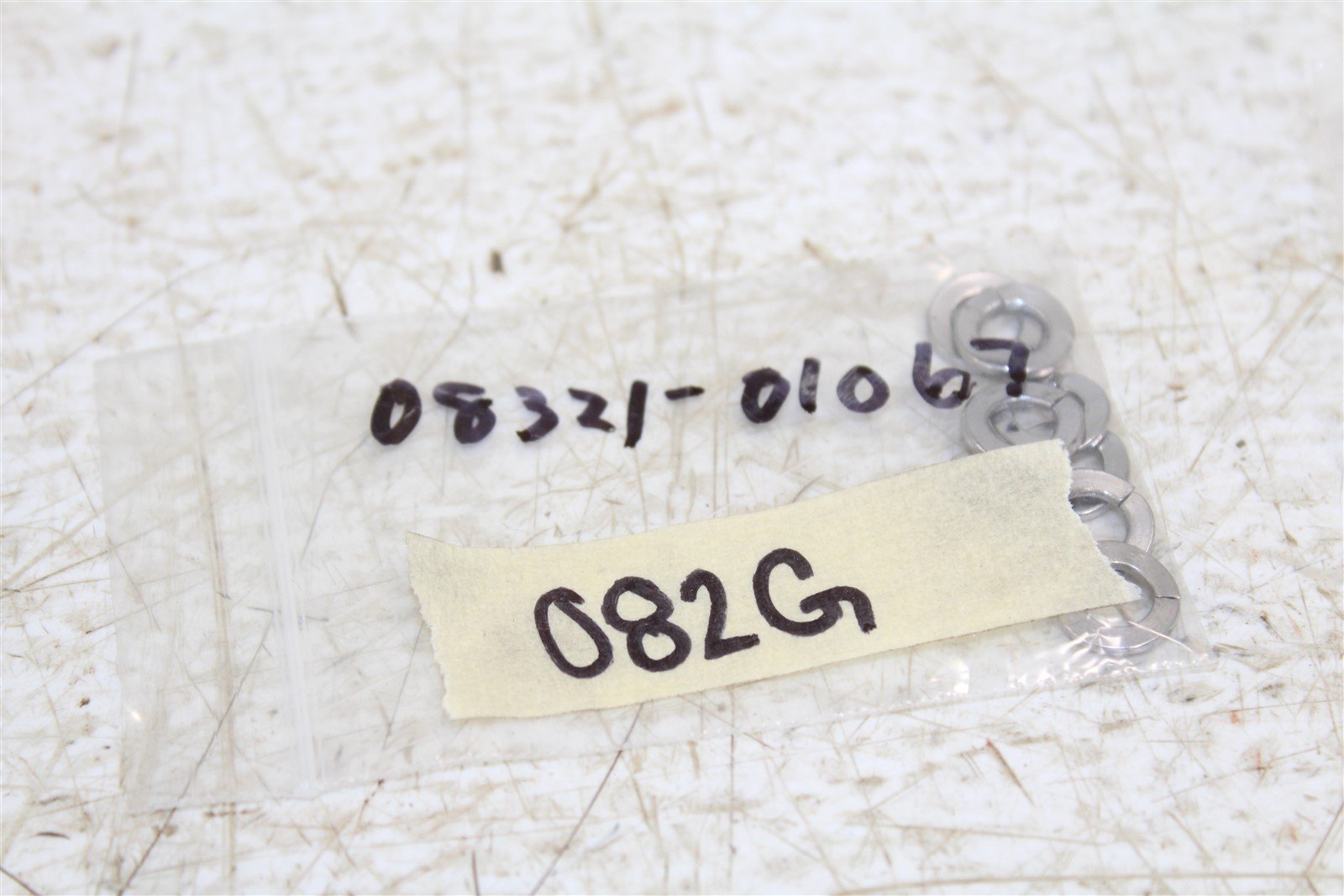 NOS Suzuki OEM Spring Lock Washers 08321-01067 QTY:8