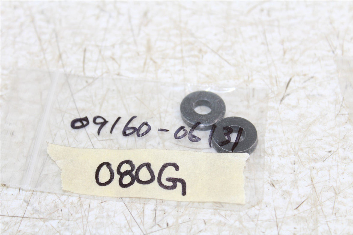 NOS GENUINE SUZUKI WASHER 6.5X16X4 09160-06131 NEW OEM QTY:2