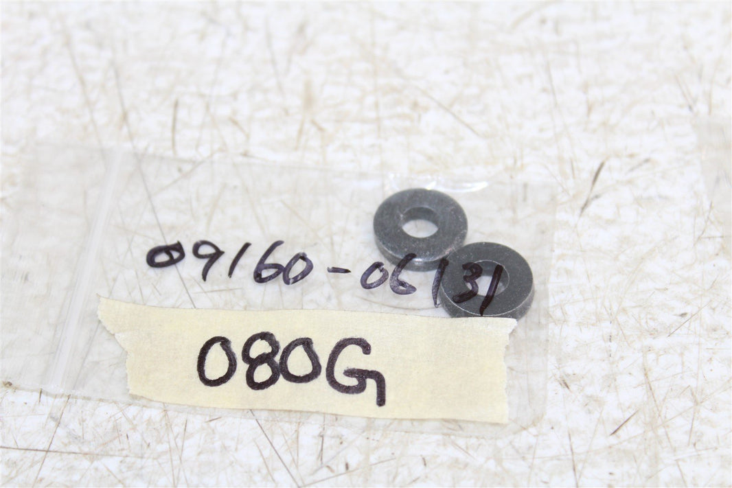 NOS GENUINE SUZUKI WASHER 6.5X16X4 09160-06131 NEW OEM QTY:2
