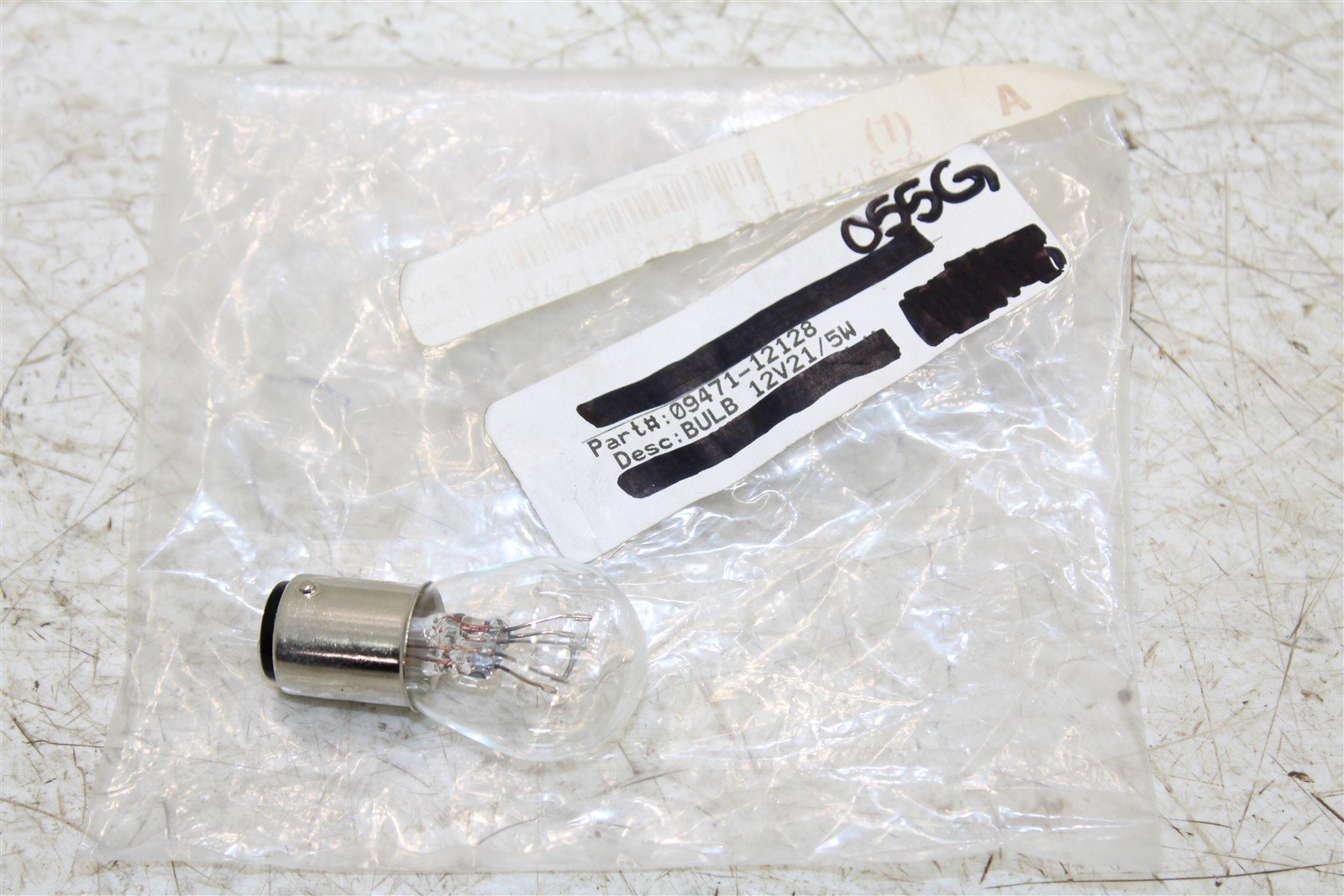NOS Genuine Suzuki 12v 21/5w Light Bulb 09471-12128 NEW OEM