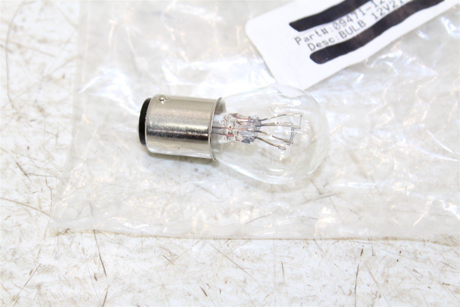 NOS Genuine Suzuki 12v 21/5w Light Bulb 09471-12128 NEW OEM