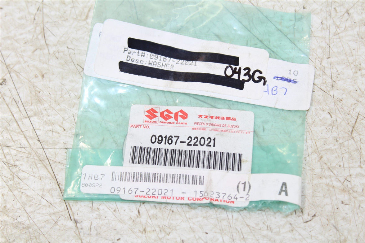 NEW OEM SUZUKI LOCK WASHER FOR CLUTCH HUB SLEEVE DR-Z400 400S 400E 400SM RM250