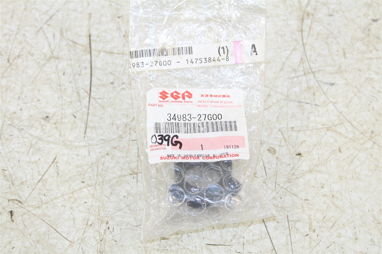 Suzuki DL650 SV650 VL800 VZ800 Speedometer Drive Rotor Transmitter 34983-27G00
