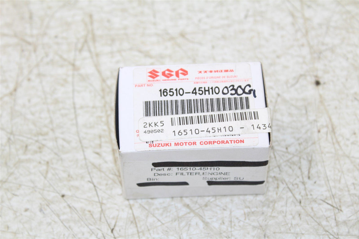 NOS Suzuki Oil Filter Outboard Four Stroke LT185 NEW OEM 16510-45H10