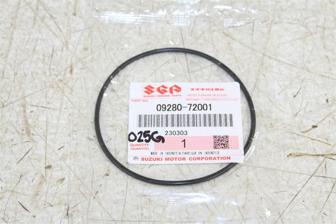 NOS Suzuki Oil Filter Cover O Ring DR 250 600 350 650 NEW OEM 09280-72001