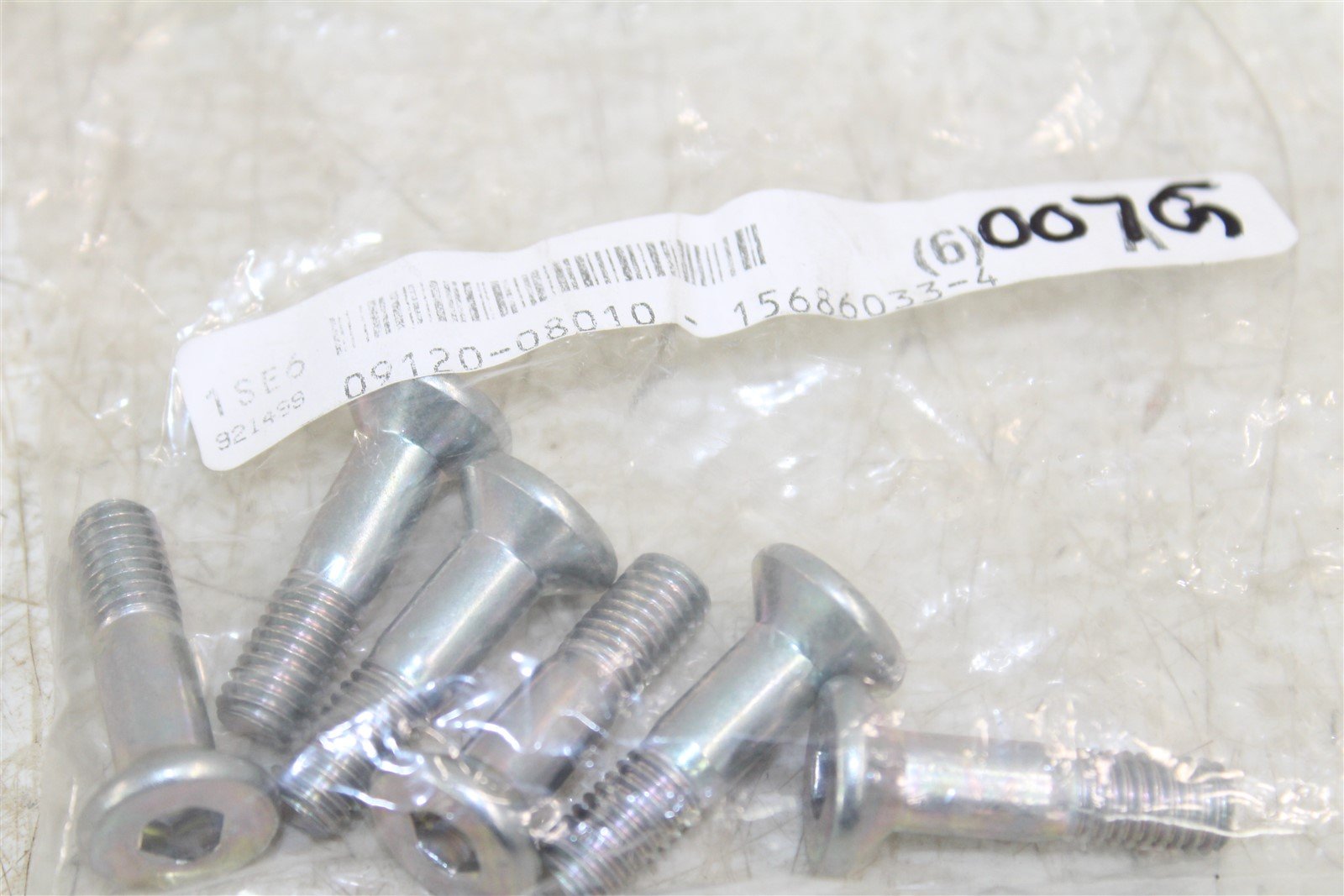 NOS Suzuki Sprocket Bolt 90-00 RM 125 250 80 DRZ400 DR650 OEM 09120-08010 QTY6