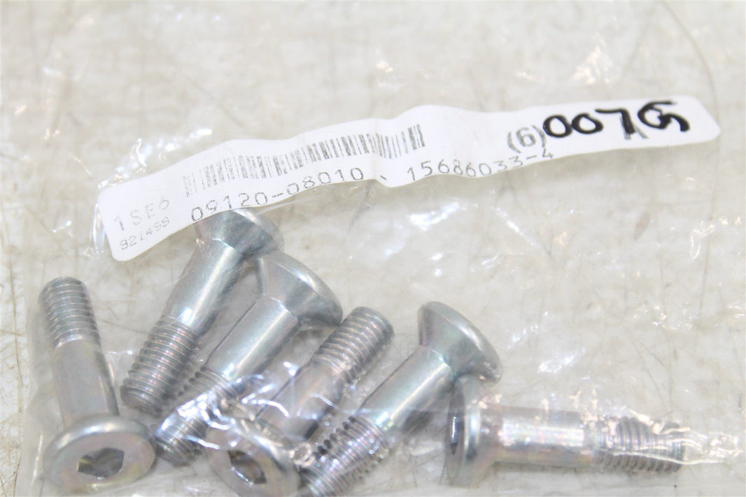 NOS Suzuki Sprocket Bolt 90-00 RM 125 250 80 DRZ400 DR650 OEM 09120-08010 QTY6