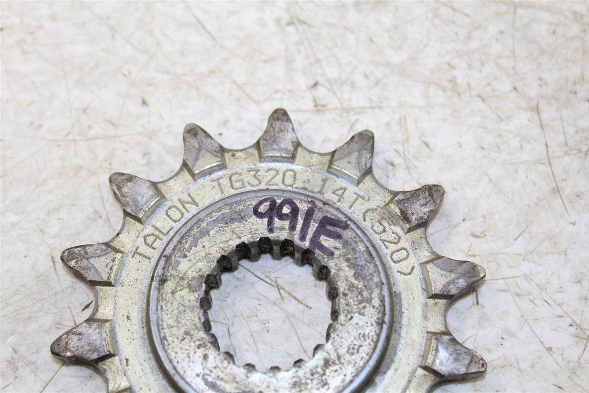 2017 Honda CRF 450R Talon Groovelight Front Sprocket 14T Tooth TG320