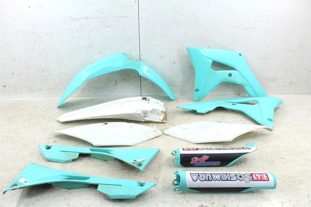 2017 Honda CRF 450R Fender Plastic Set Front Rear Number Plates Fork Guards