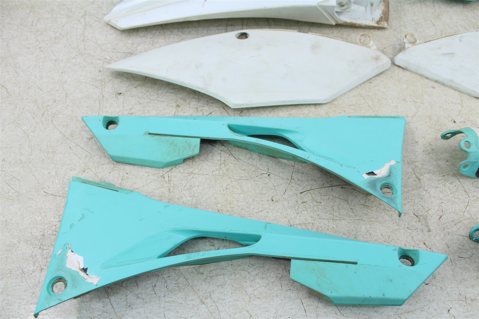 2017 Honda CRF 450R Fender Plastic Set Front Rear Number Plates Fork Guards