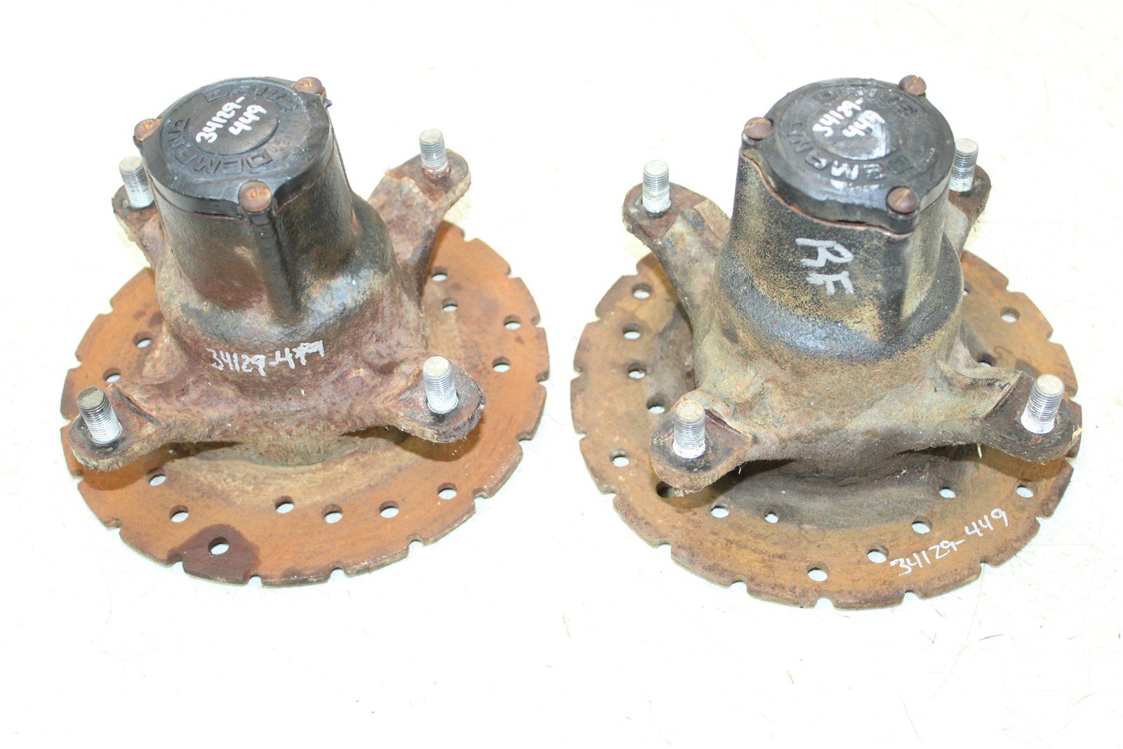 2002 Polaris Magnum 325 4x4 Front Hubs Brake Rotors