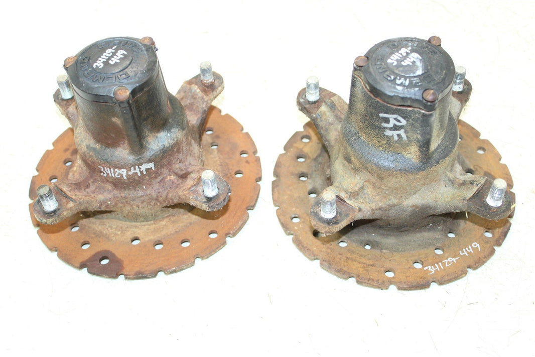 2002 Polaris Magnum 325 4x4 Front Hubs Brake Rotors