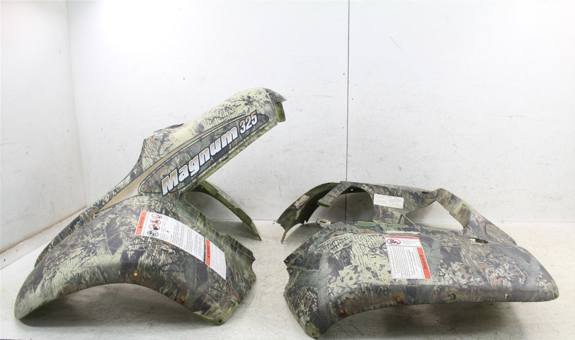 2002 Polaris Magnum 325 4x4 Front & Rear Fender Plastic Camo