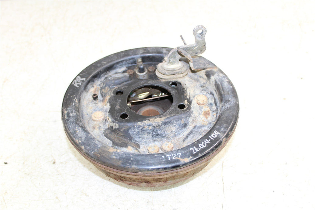 2002 Kawasaki Mule 3010 4x4 Rear Right Brake Drum Backing Plate Panel Hub