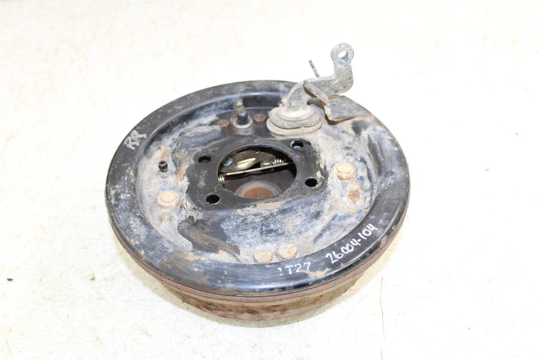 2002 Kawasaki Mule 3010 4x4 Rear Right Brake Drum Backing Plate Panel Hub