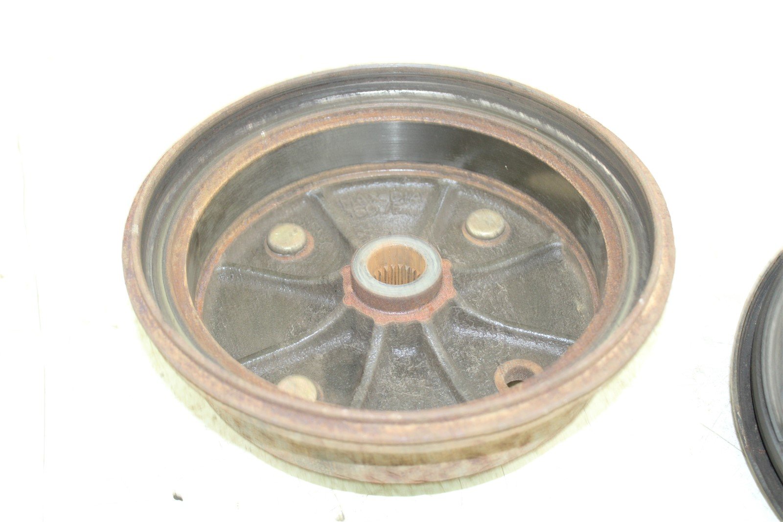 2002 Kawasaki Mule 3010 4x4 Rear Right Brake Drum Backing Plate Panel Hub