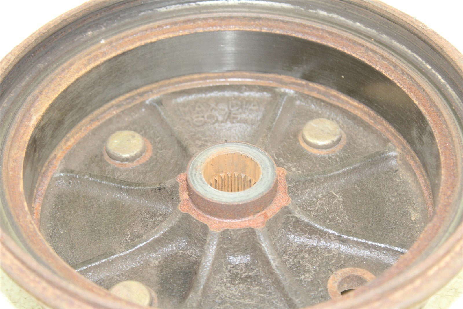 2002 Kawasaki Mule 3010 4x4 Rear Right Brake Drum Backing Plate Panel Hub