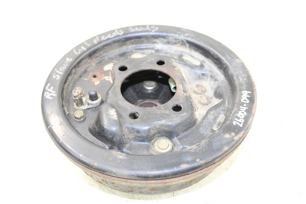 2002 Kawasaki Mule 3010 4x4 Front Right Brake Drum Backing Plate Panel Hub