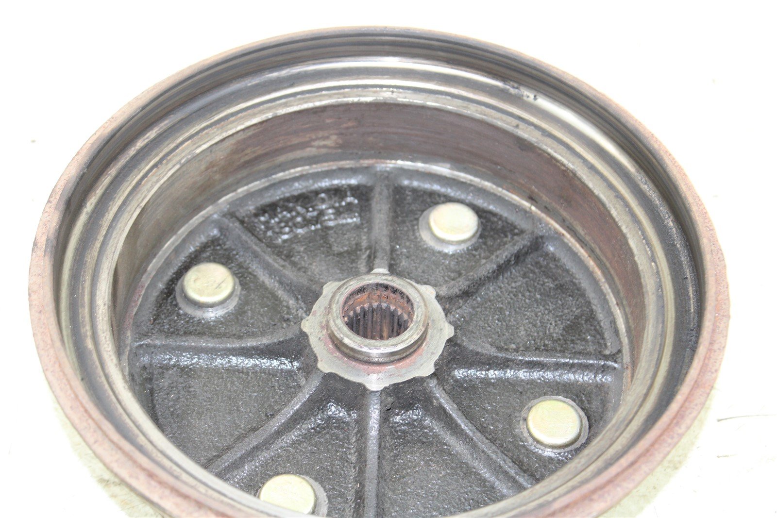 2002 Kawasaki Mule 3010 4x4 Front Right Brake Drum Backing Plate Panel Hub