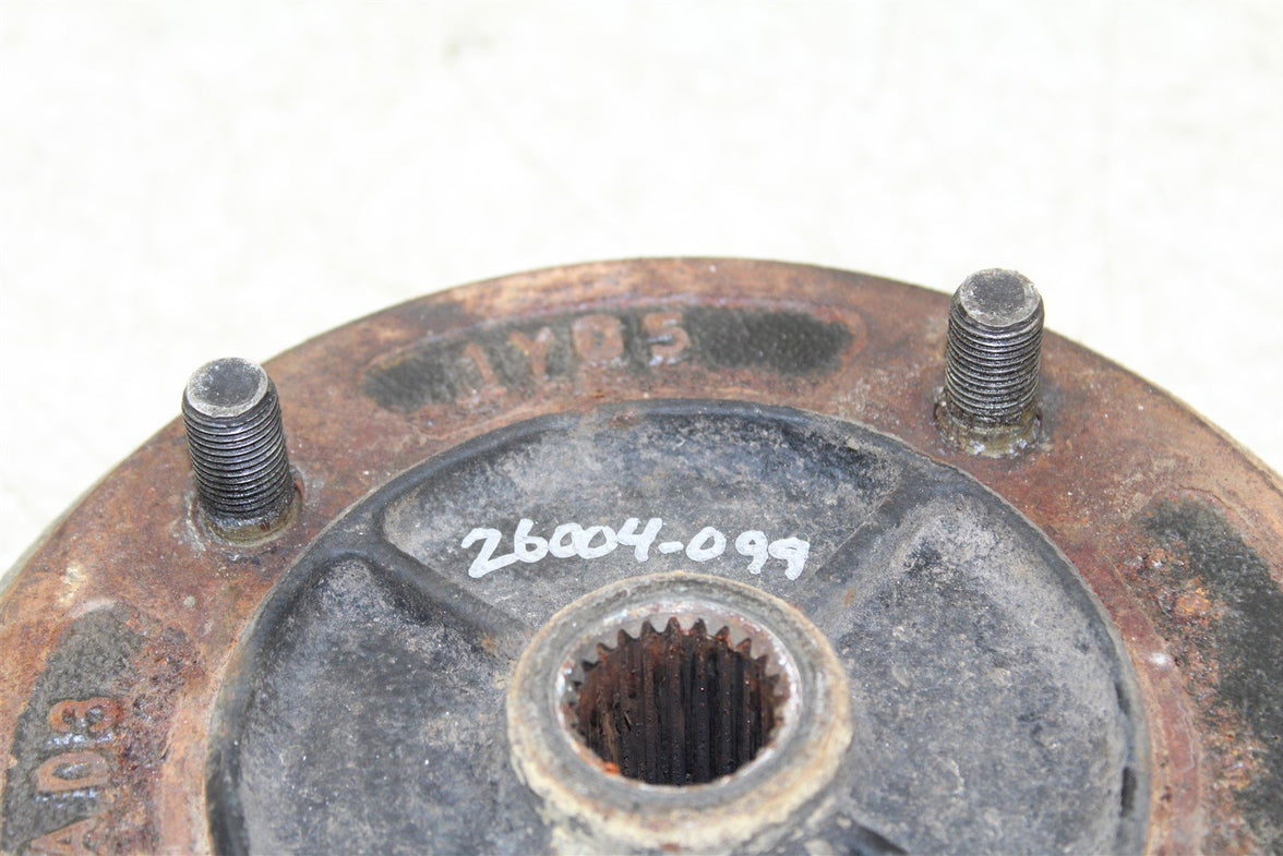 2002 Kawasaki Mule 3010 4x4 Front Right Brake Drum Backing Plate Panel Hub