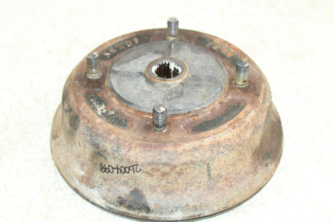 2002 Kawasaki Mule 3010 4x4 Front Left Brake Drum Backing Plate Panel Hub