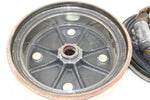 2002 Kawasaki Mule 3010 4x4 Front Left Brake Drum Backing Plate Panel Hub